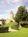 Bulle et son château, capitale du district de la Gruyère